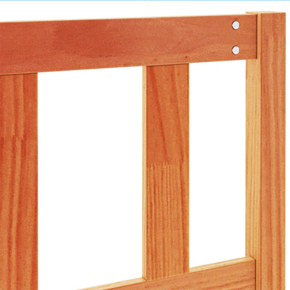 vidaXL Kopfteil Wachsbraun 180 cm Massivholz Kiefer