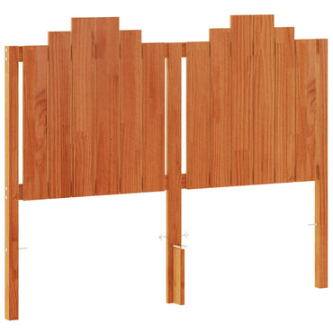 vidaXL Kopfteil Wachsbraun 135 cm Massivholz Kiefer