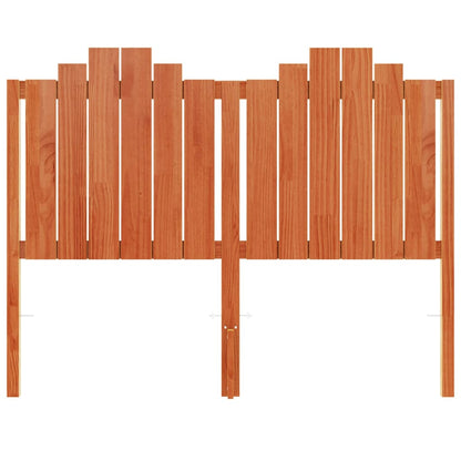 vidaXL Kopfteil Wachsbraun 135 cm Massivholz Kiefer