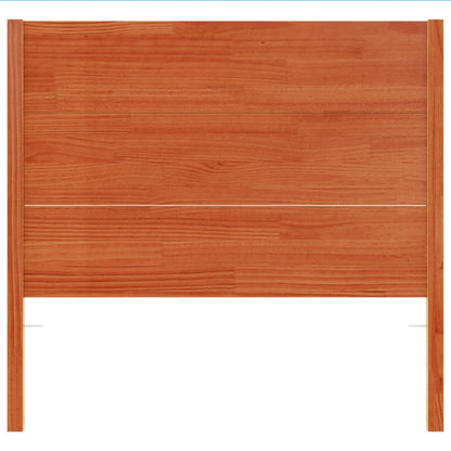 vidaXL Kopfteil Wachsbraun 100 cm Massivholz Kiefer
