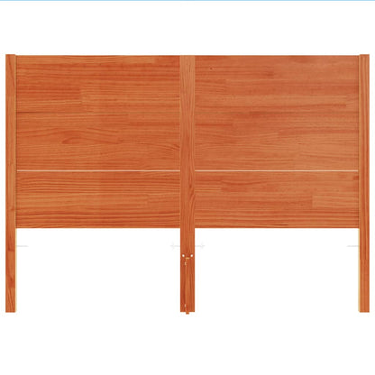 vidaXL Kopfteil Wachsbraun 180 cm Massivholz Kiefer