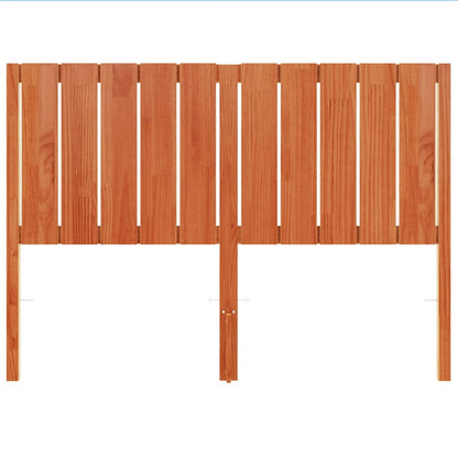 vidaXL Kopfteil Wachsbraun 135 cm Massivholz Kiefer