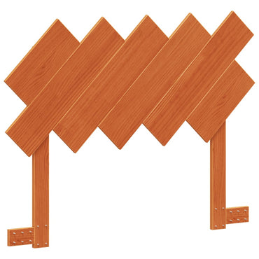 vidaXL Kopfteil Wachsbraun 100 cm Massivholz Kiefer