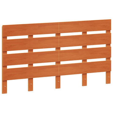 vidaXL Kopfteil Wachsbraun 150 cm Massivholz Kiefer
