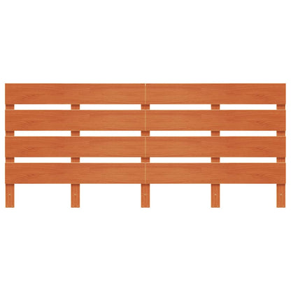 vidaXL Kopfteil Wachsbraun 180 cm Massivholz Kiefer