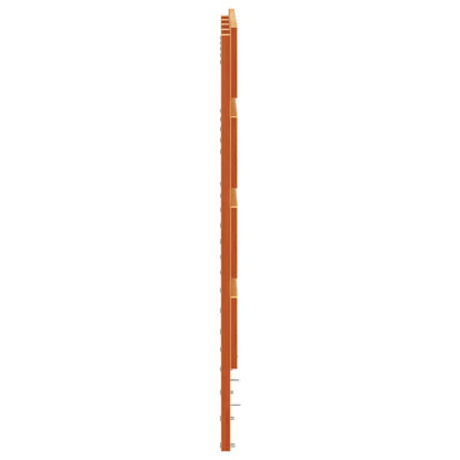 vidaXL Kopfteil Wachsbraun 135 cm Massivholz Kiefer