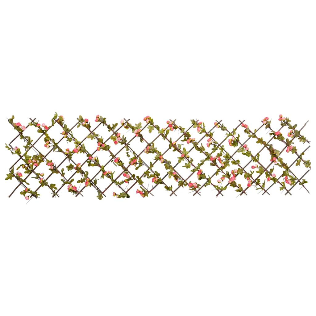vidaXL Rankgitter mit Künstlichem Efeu 5 Stk. Erweiterbar 180x60 cm