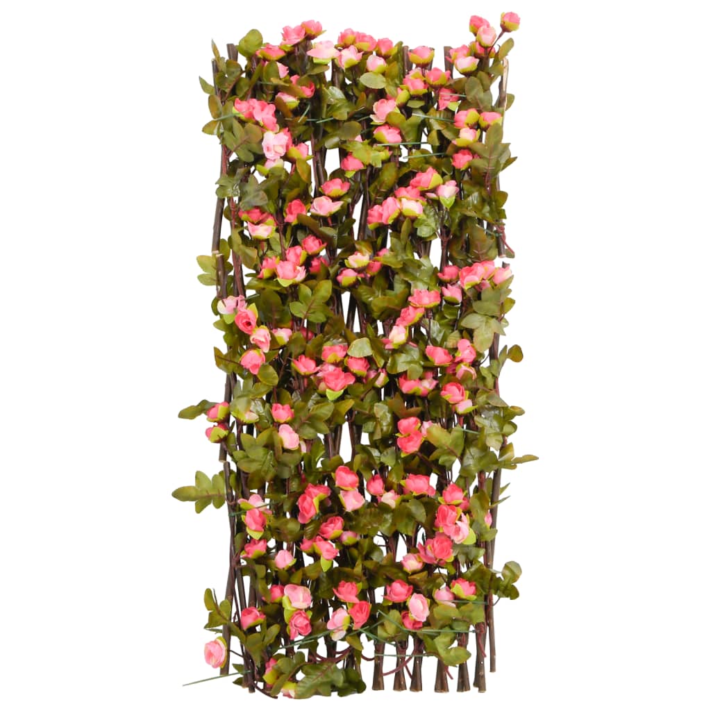 vidaXL Rankgitter mit Künstlichem Efeu 5 Stk. Erweiterbar 180x60 cm