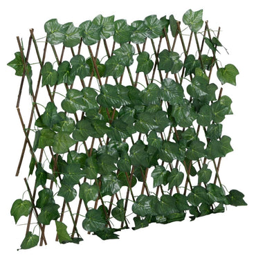 vidaXL Rankgitter mit Künstlichem Weinlaub 5 Stk. Erweiterbar 190x60cm