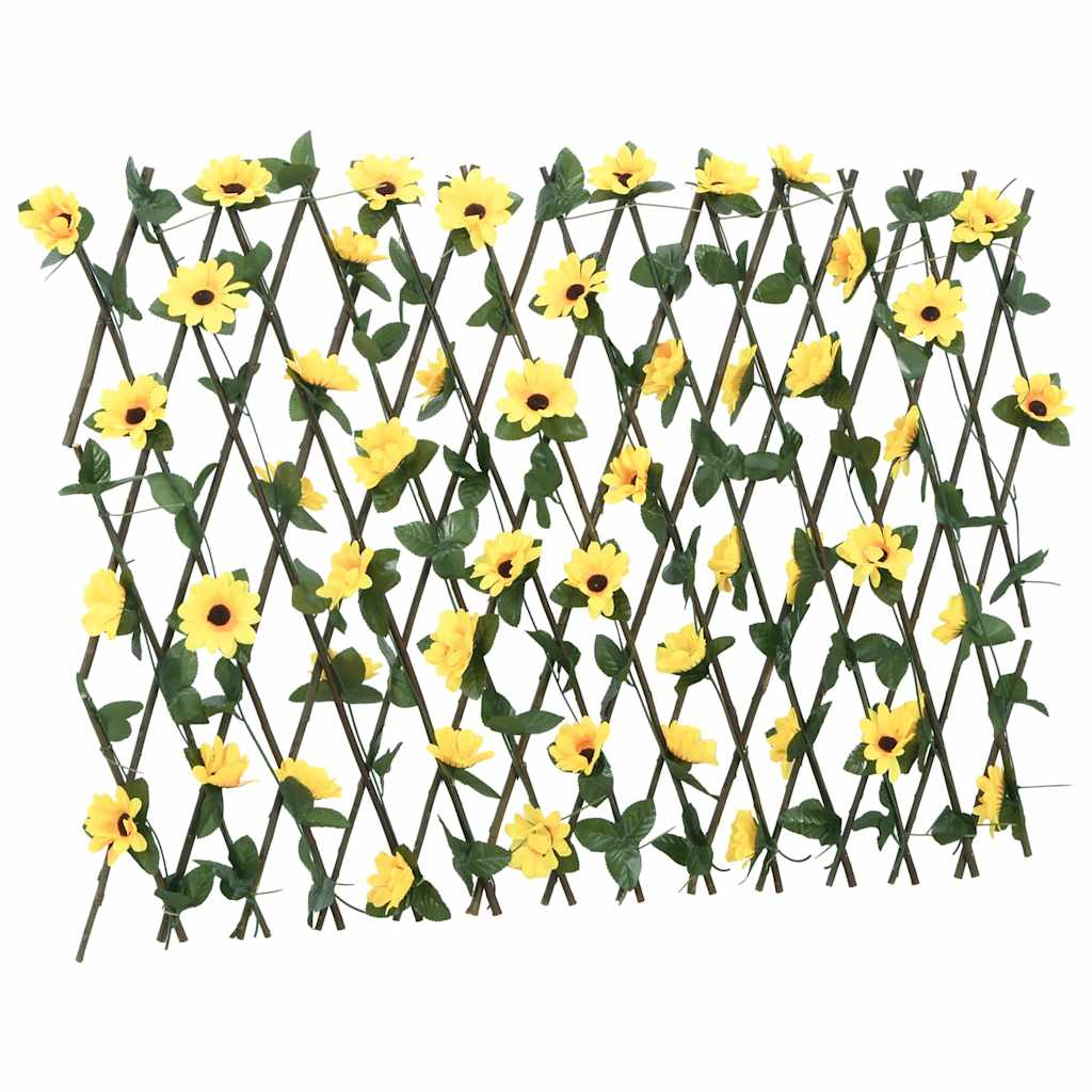 vidaXL Treillis avec faux lierre 5 pcs Extensible 180x60 cm