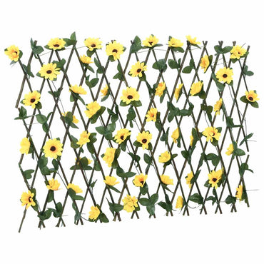 vidaXL Treillis avec faux lierre 5 pcs Extensible 180x60 cm