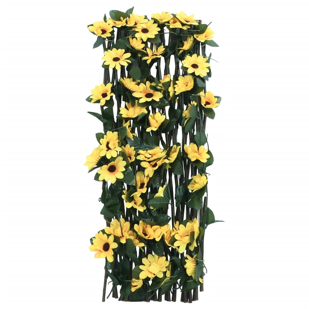 vidaXL Treillis avec faux lierre 5 pcs Extensible 180x60 cm