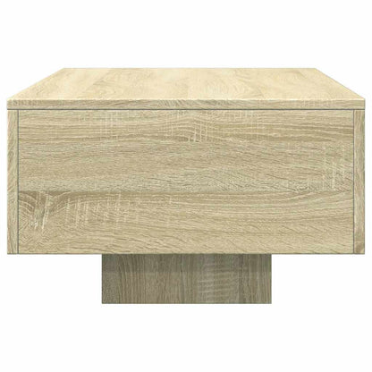 vidaXL Table basse chêne Sonoma 100x49,5x31 cm en bois d'ingénierie