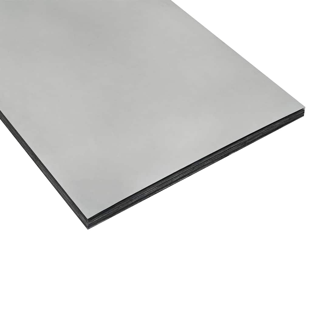 vidaXL Pflanzkübel Silbern 32x30x29 cm Verzinkter Stahl