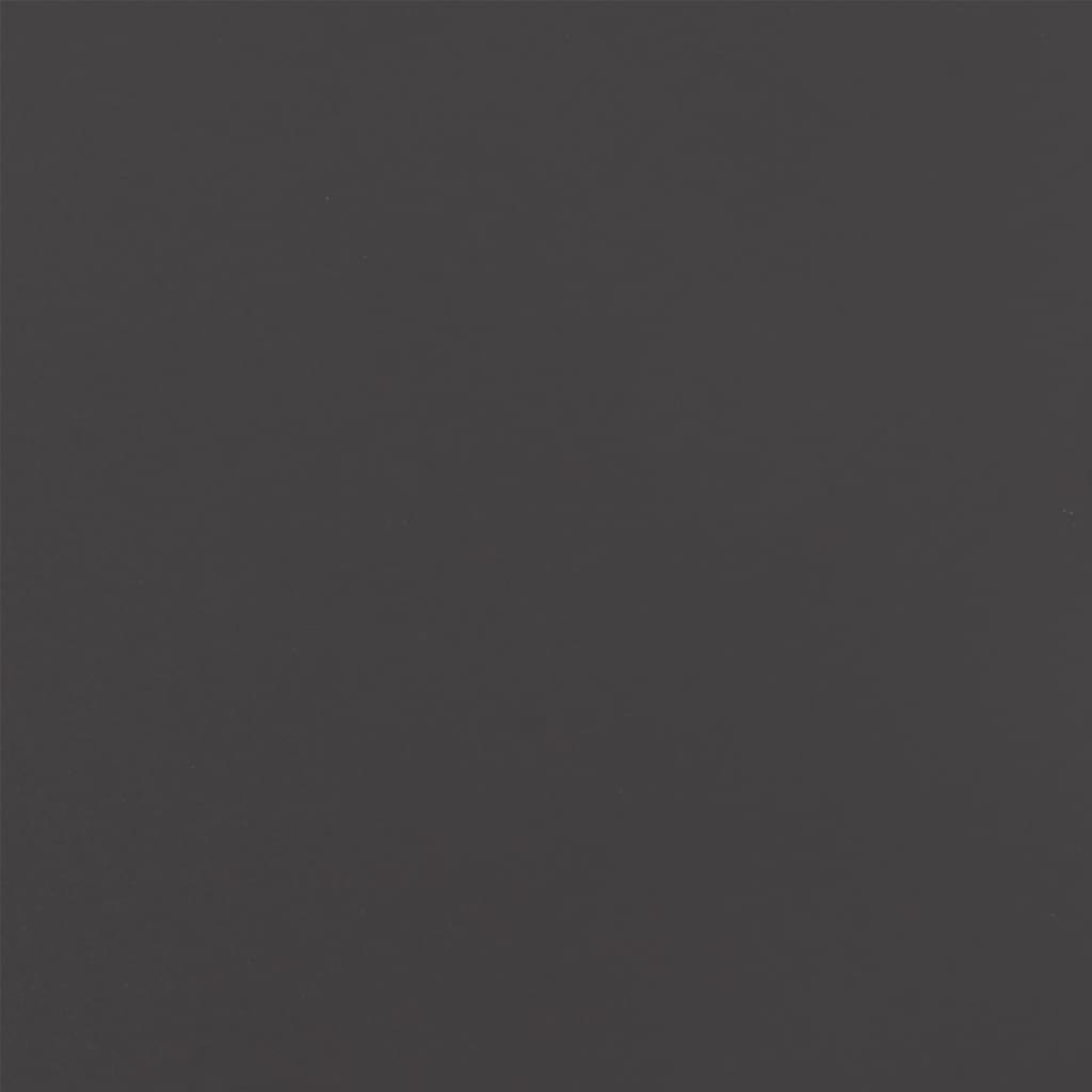 vidaXL Jardinière noire 52x48x75 cm Acier