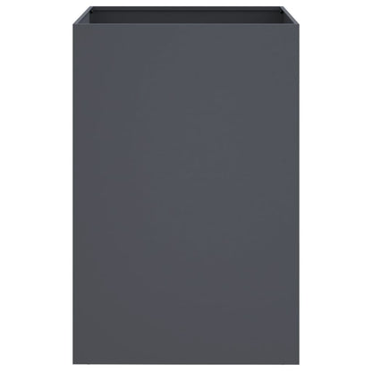 vidaXL Jardinière anthracite 52x48x75 cm Acier