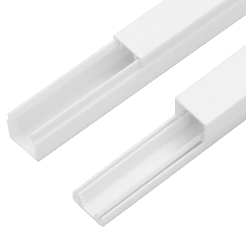 vidaXL Installationsrohre 15x10 mm 10 m PVC