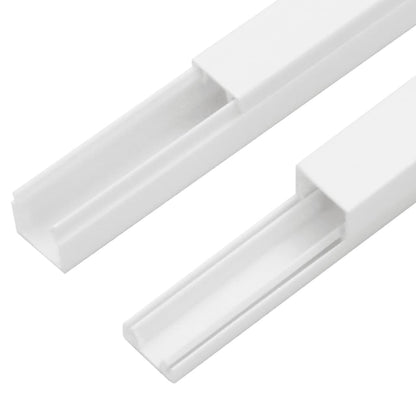 vidaXL Installationsrohre 15x10 mm 10 m PVC