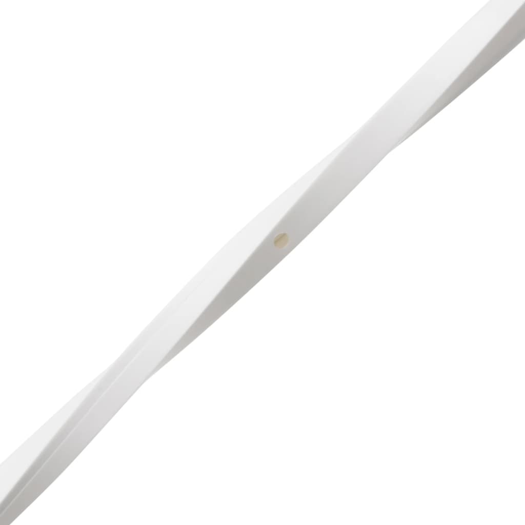 vidaXL Installationsrohre 15x10 mm 10 m PVC