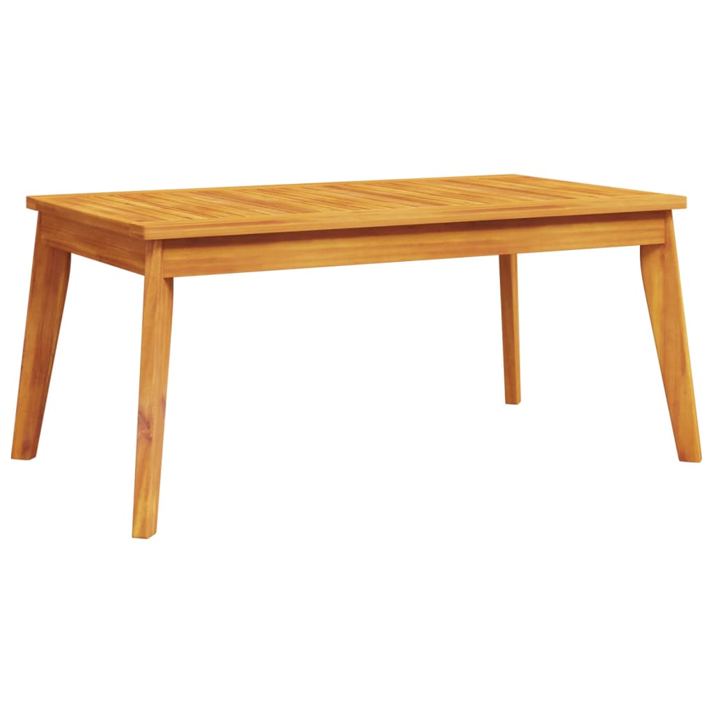 vidaXL 4-tlg. Garten-Lounge-Set mit Kissen Massivholz Akazie