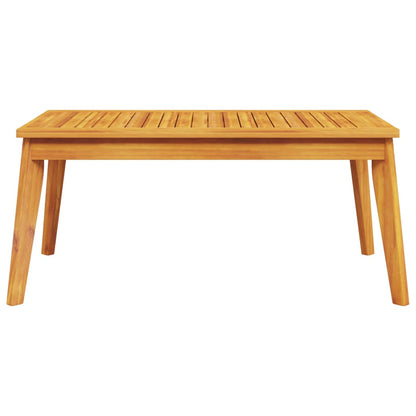 vidaXL 4-tlg. Garten-Lounge-Set mit Kissen Massivholz Akazie