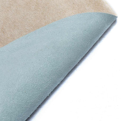 vidaXL Teppich Echtes Rindsleder Beige 180x220 cm
