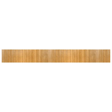 vidaXL Teppich Rechteckig Natur 60x500 cm Bambus