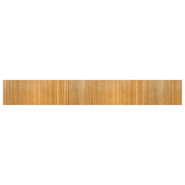 vidaXL Teppich Rechteckig Natur 70x500 cm Bambus