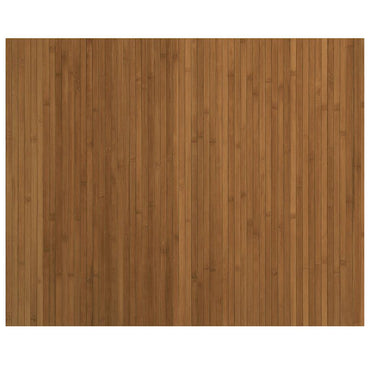 vidaXL Teppich Rechteckig Braun 80x100 cm Bambus