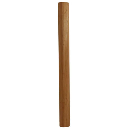 vidaXL Teppich Rechteckig Braun 80x100 cm Bambus
