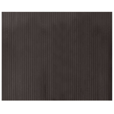 vidaXL Tapis rectangulaire Marron foncé 80x100 cm Bambou