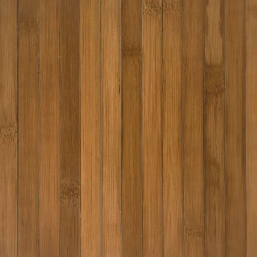 vidaXL Teppich Rechteckig Braun 80x200 cm Bambus