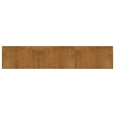 vidaXL Tapis rectangulaire Marron 60x300 cm Bambou