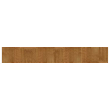 vidaXL Tapis rectangulaire marron 60x400 cm Bambou