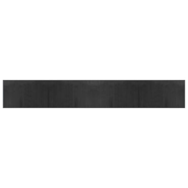 vidaXL Tapis rectangulaire gris 60x400 cm bambou