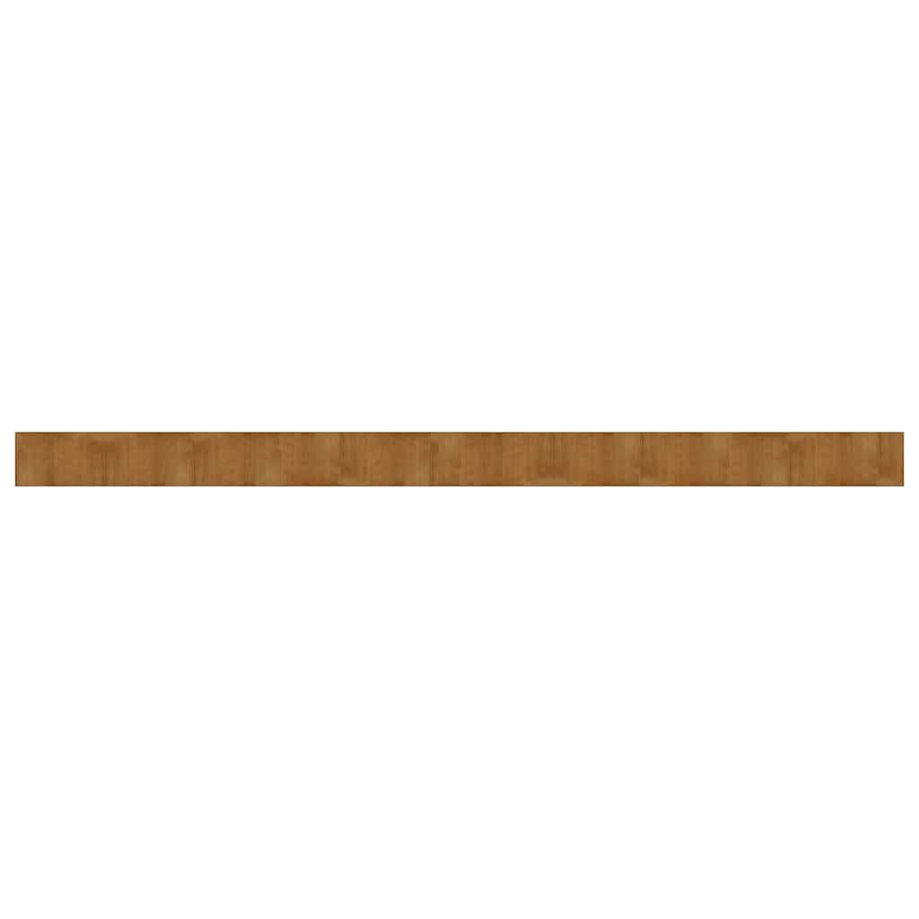 vidaXL Teppich Rechteckig Braun 60x1000 cm Bambus
