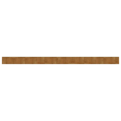 vidaXL Teppich Rechteckig Braun 60x1000 cm Bambus