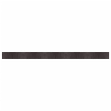 vidaXL Tapis rectangulaire Marron foncé 60x1000 cm Bambou