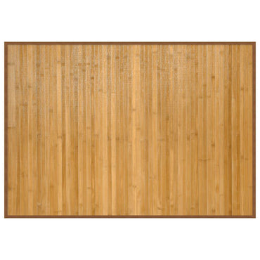 vidaXL Tapis rectangulaire naturel 70x100 cm Bambou