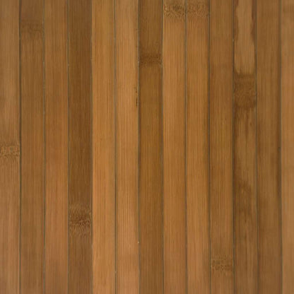vidaXL Teppich Rechteckig Braun 70x400 cm Bambus