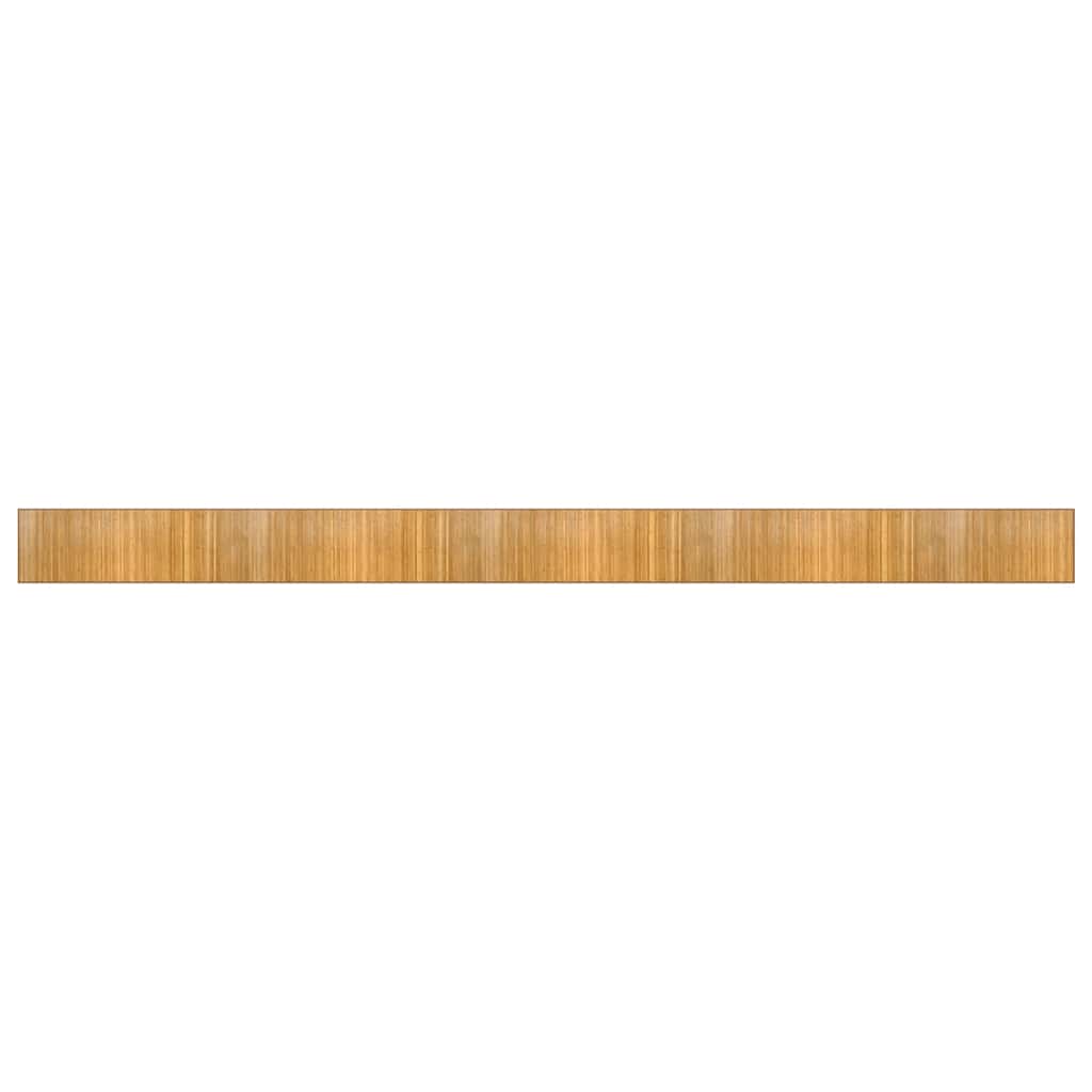 vidaXL Tapis rectangulaire Naturel 70x1000 cm Bambou