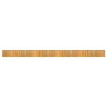 vidaXL Tapis rectangulaire Naturel 70x1000 cm Bambou