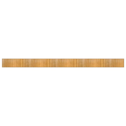 vidaXL Tapis rectangulaire Naturel 70x1000 cm Bambou