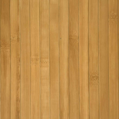 Teppich Quadratisch Natur 100x100 cm Bambus