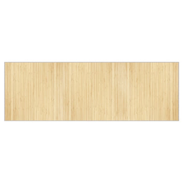 vidaXL Tapis rectangulaire bambou naturel clair 100x300 cm