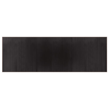 vidaXL Tapis rectangulaire marron foncé 100x300 cm Bambou