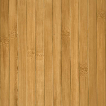 Teppich Rund Natur 80 cm Bambus