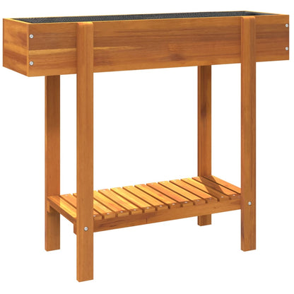 vidaXL Hochbeet 90x30x75 cm Massivholz Akazie