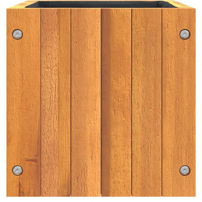 vidaXL Pflanzkübel 25x25x25 cm Massivholz Akazie