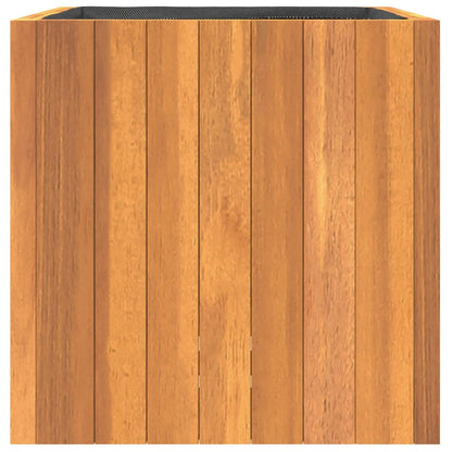 vidaXL Pflanzkübel 35x35x35 cm Massivholz Akazie